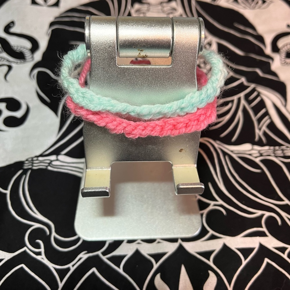 Crochet Bracelets (Set of 2)
